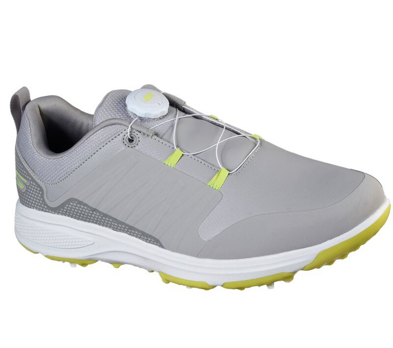 Skechers Go Torque - Twist - Mens Golf Shoes Grey/Light Green [AU-XK3493]